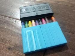 Slotted Crayon Box
