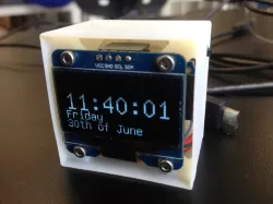 Small Cube Clock