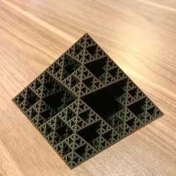 Spiral Vase Mode Sierpinski Pyramid