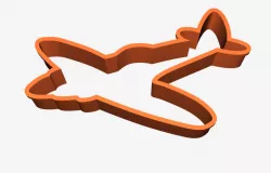Spitfire Cookie Cutter