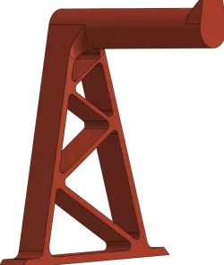 Spool Holder for Lack Enclosure