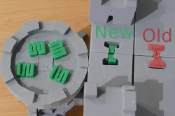 Spring Connector for Modular Castle Playset Modules