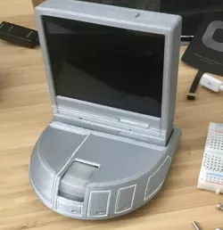 Star Trek Next Generation mini desktop monitor