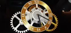Steampunk clock