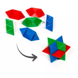 Stern 6 Teile Interlocking Puzzle