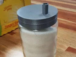 Sugar jar - From calve jar