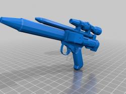 3D file DH17 blaster pistol Star Wars Prop Replica Cosplay Gun Weapon 🔫・3D  printable design to download・Cults