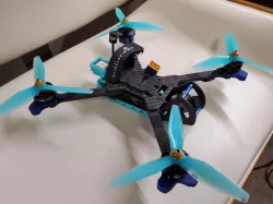 TBS M8.2 GPS Mount for Ummagawd Remix V2 FPV Freestyle Frame