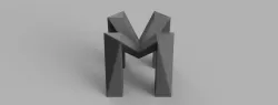 The letter M