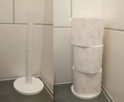 Toilet paper roll holder