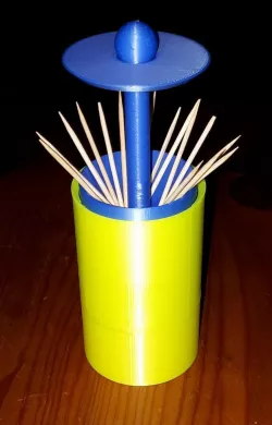 Toothpick case