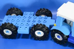 Tractor Trailer (Single Color)