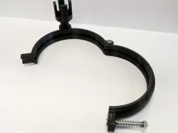 Vibration Dampening Microphone Mount for Clarinet (Spring Loaded, Toolless)