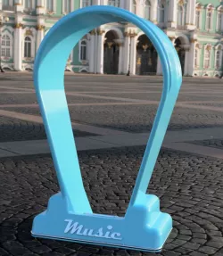 Vintage Headphone Holder