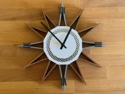 Wall clock 3D print model