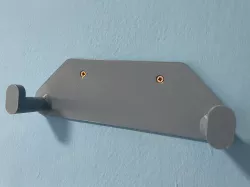 Wall mount for bass guitar