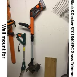 Wall mount for Black&Decker STC1840EPC Grass Trimmer