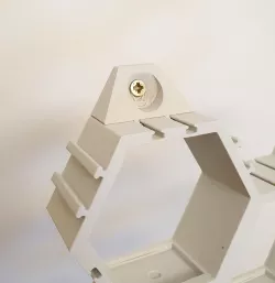 Wall Mount for Minifig Hexagons