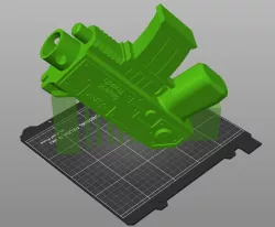 Warhammer Bolt Gun with supports