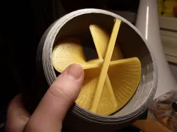 "Waterlily" Inspired 3D Printable Turbine