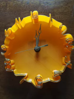Wavy Clock