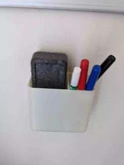 Whiteboard duster & pen holder