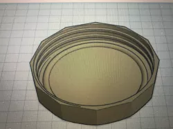 Wide mouth jar lid (Mason Jar)