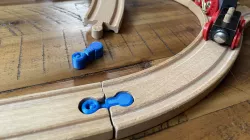Wooden rail connector