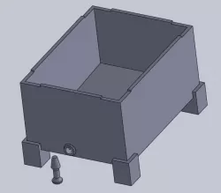 Worm compost bin