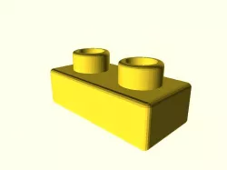 Yet Another Duplo Brick Generator