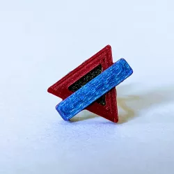 YMCA logo Earrings (stud)