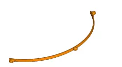 3 hole face shield chin brace