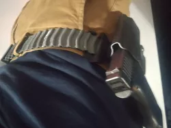 38mm Corrugated Gun Belt