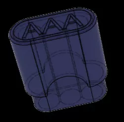 3AAA Battery Box
