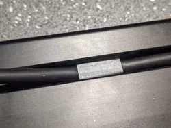 8020 (40mm) in-groove cable holder