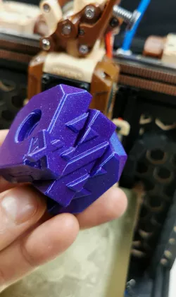 AMUSANT ! VORON TEST CUBE (keychain)