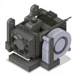 Anycubic Mega X Hemera mount