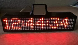Arduino LED Matrix Clock