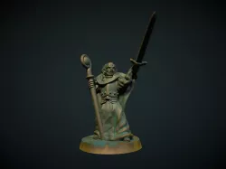 Battle Priest 28mm (No supports)