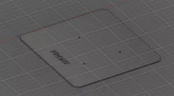 Bed drilling template for ratrig V-Minion