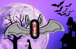 Bigger Halloween Bat (with STEP file)
