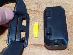 Black Diamond headlamp detent repair