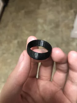 Blank Facetted Ring (Size 10)