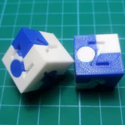 Calibration Cube (DUAL EXTRUDER)