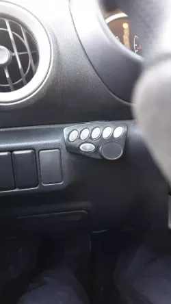 car access control system holder