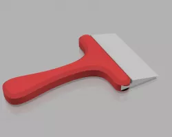 Car side mirror squeegee