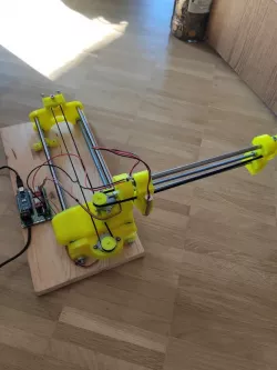 Cheap Laserengraver using 28BYJ-48