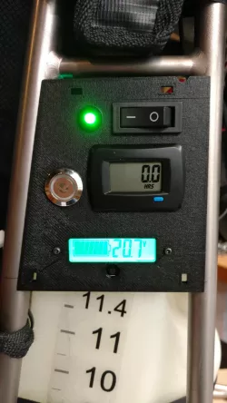 Control Panel for Air Conception Nitro Paramotor