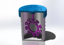 Covid soap bubble maker