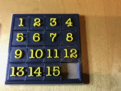 Customizable 15 Puzzle